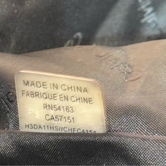 🔥SALE Calvin Klein Double Loop Handle Shoulder Tote Bag Black - Picture 2 of 10